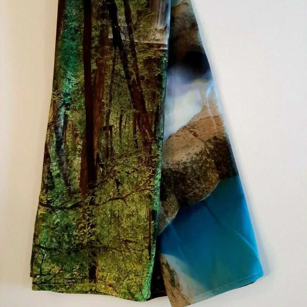 Nature Tapestry Wall Hanging Waterfalls Home Decorations Decor Gift for Him Her